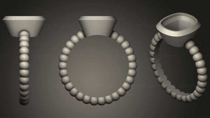 Jewelry rings (Ball Ring 3, JVLRP_0275) 3D models for cnc